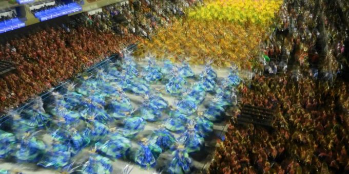 Karnevalsparade in Rio de Janeiro Karnevalsparade in Rio de Janeiro
