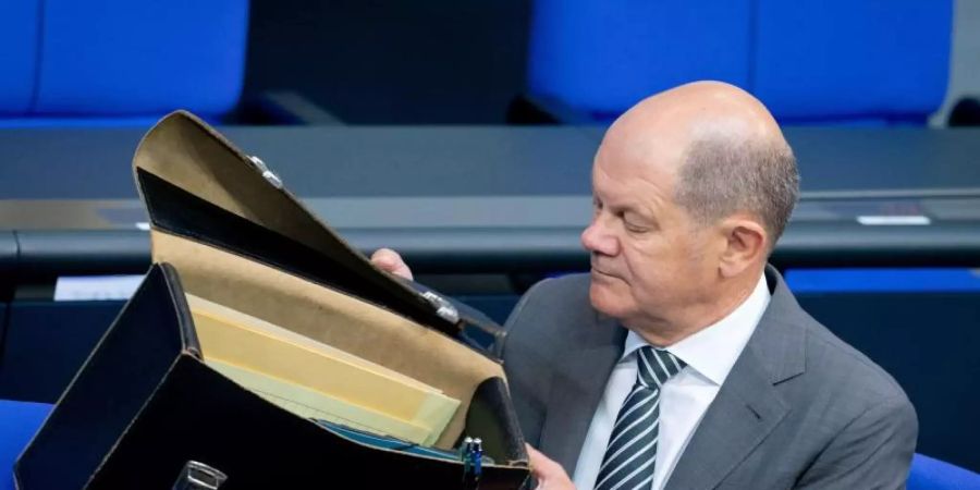 «Auf Bilanzen muss Verlass sein»: Olaf Scholz. Foto: Kay Nietfeld/dpa