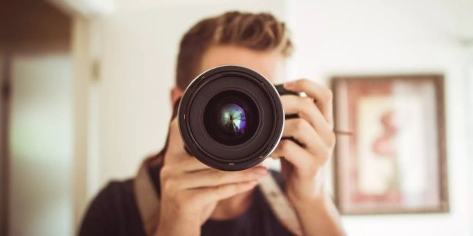 Ein Fotograf. (Symbolbild) foto