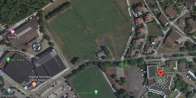 Die Sportanlage Schweizersbild. schweizersbild