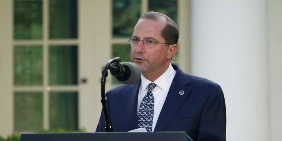US-Gesundheitsminister Alex Azar
