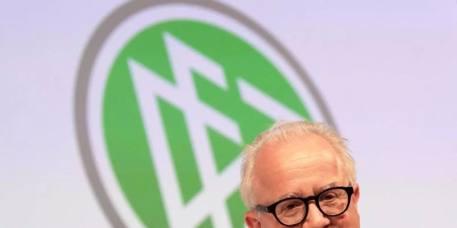 Nimmt das Löw-Team bei der EM in die Pflicht: DFB-Präsident Fritz Keller. Foto: Boris Roessler/dpa