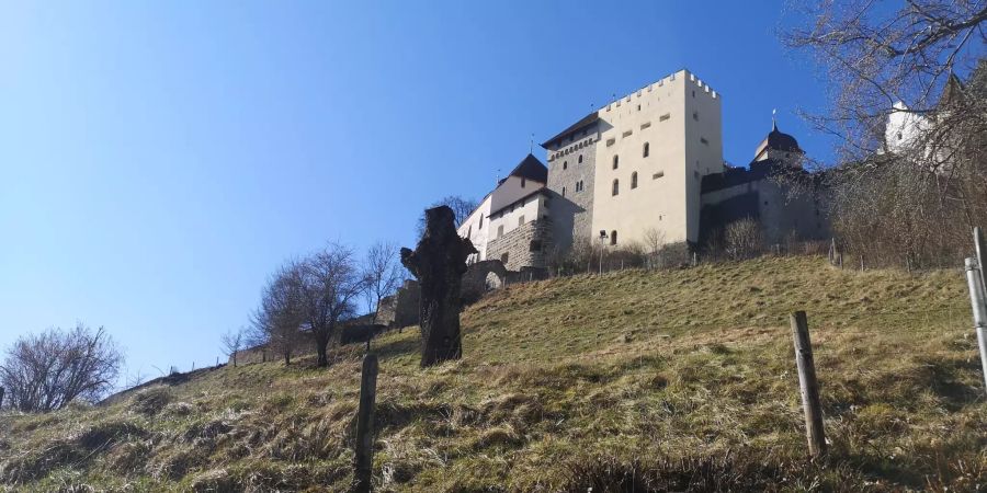 Das Schloss Lenzburg.