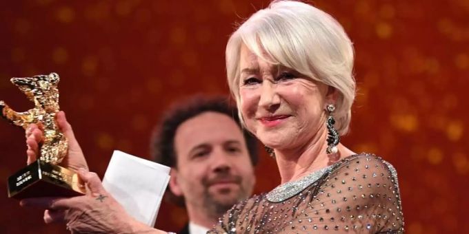 Der Goldene Ehrenbär wird Helen Mirren verliehen. kino helen mirren