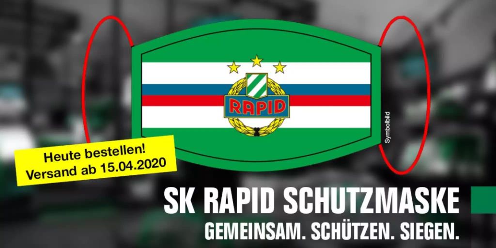 Sk Rapid Wien Verkauft Schutzmasken Im Vereinsdesign