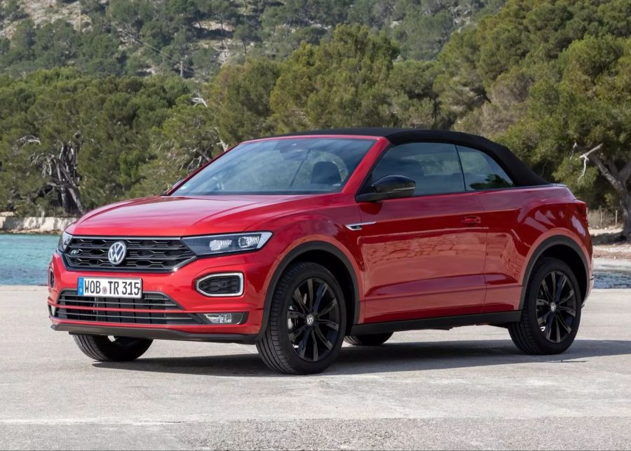 Macht auch geschlossen eine gute Figur: das VW T-Roc Cabriolet