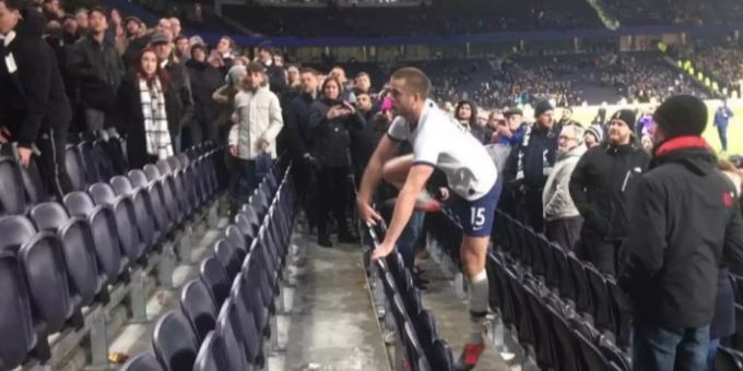Irre Szene im FA-Cup - Tottenham-Dier geht nach Abpfiff auf Fan los