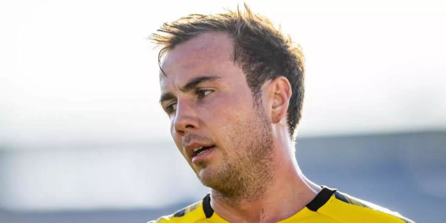 Mario Götze hat derzeit beim BVB wenig Spielzeit. Foto: David Inderlied/dpa