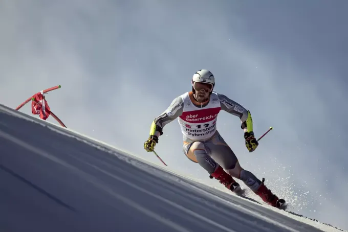 Aleksander Aamodt Kilde Im 1 Training Uberlegen In Kvitfjell