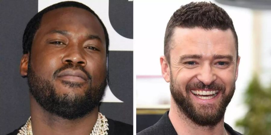 Meek Mill und Justin Timberlake haben eine gemeinsame Single herausgebracht. Foto: Imagespace/Jordan Strauss/ZUMA Wire/Invision/AP/dpa