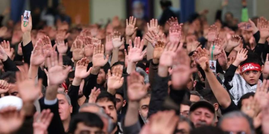 Trauerzeremonie für den bei einem US-Angriff getöteten General Soleimani in Teheran. Foto: Khamenei.Ir/ZUMA Wire/dpa