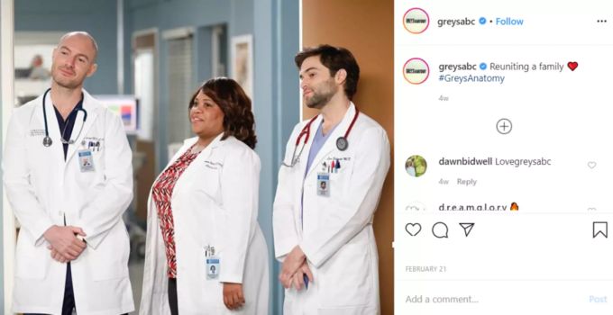 Noch bleibt unklar, wann die Dreharbeiten zu «Grey's Anatomy» fortgesetzt werden können. grey's anatomy