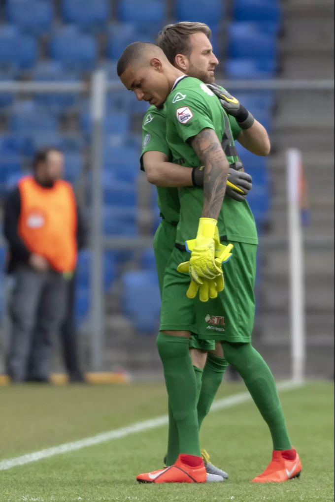 Noam Baumann ist Stamm-Keeper beim FC Lugano. FC Schaffhausen