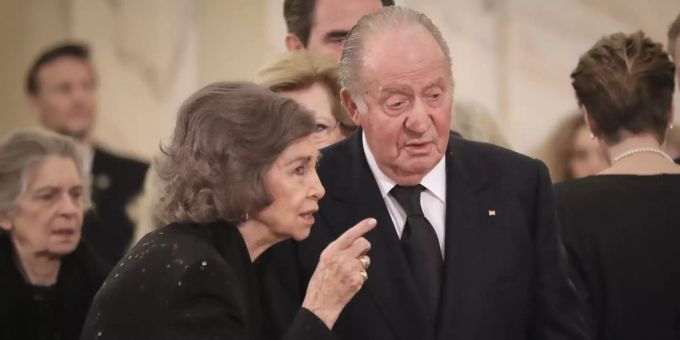 Die Ehe zwischen Sofia und Juan Carlos soll wegen ausserehelichen Affären schon lange zerrüttet sein. Sofia Juan Carlos
