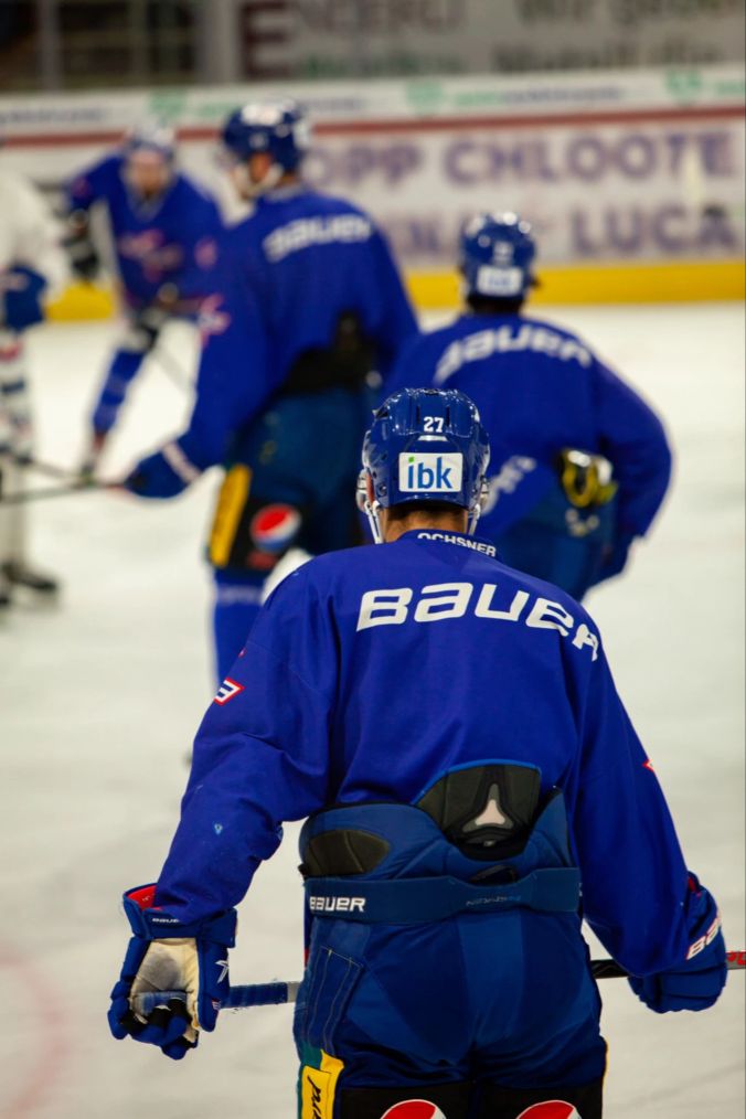 Training des EHC Kloten
