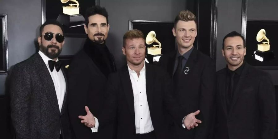 Die Backstreet Boys wollen etwas gegen den «Lockdown-Blues» ihrer Fans unternehmen, wie sie auf Instagram schreiben. Foto: Jordan Strauss/Invision/AP/dpa