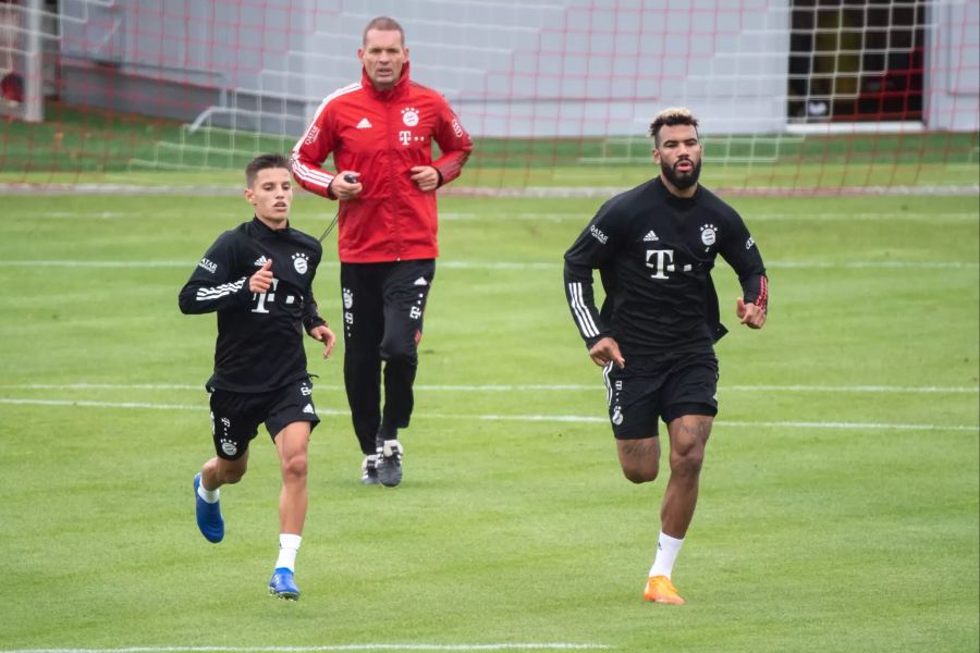 Tiago Dantas (l.) und Eric Maxim Choupo-Moting (r.) stiessen im Sommer neu zu den Münchnern.