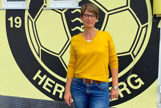 Setzt sich im Dorfverein ein: Angelika Haecker. Angelika Haecker