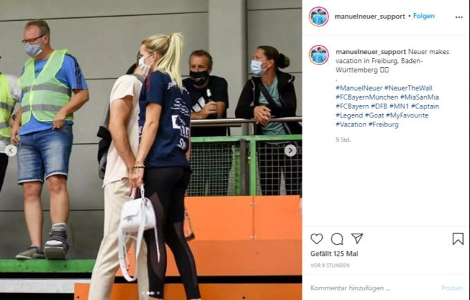 Manuel Neuer Besucht Handball Spiel Mit Neuer Freundin