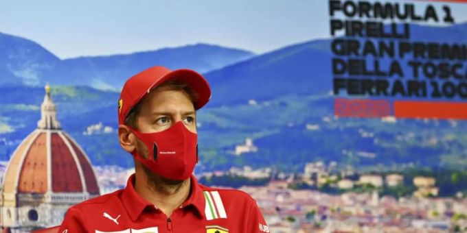 Fährt ab 2021 für Aston Martin: Sebastian Vettel. Foto: Clive Mason/GETTY POOL/AP/dpa