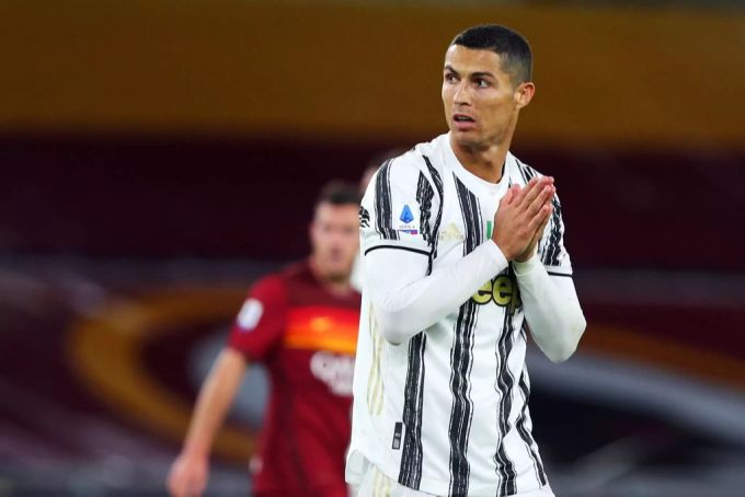 Cristiano Ronaldo im Trikot von Juventus Turin. Cristiano Ronaldo
