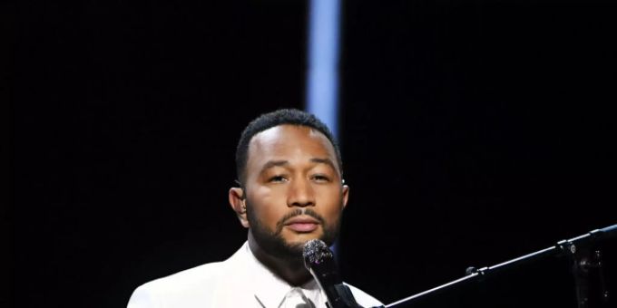 Der US-amerikanische Sänger John Legend. john legend