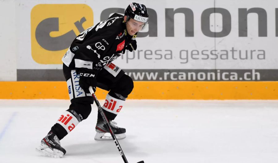 Philipp Kurashev bereit sich in Lugano auf die kommende Saison in Nordamerika vor.