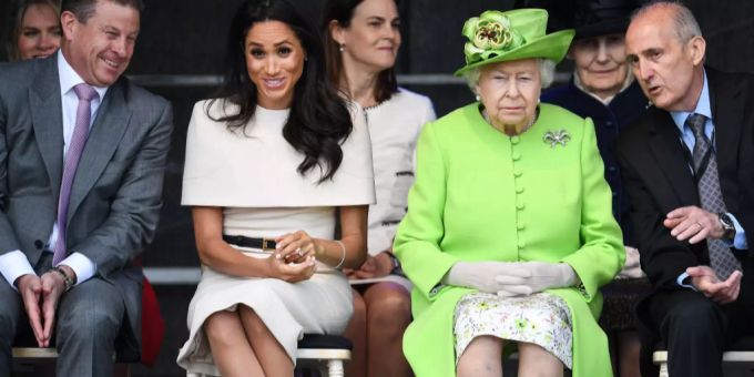 Meghan Markle und Queen Elizabeth im Juni 2018. meghan markle