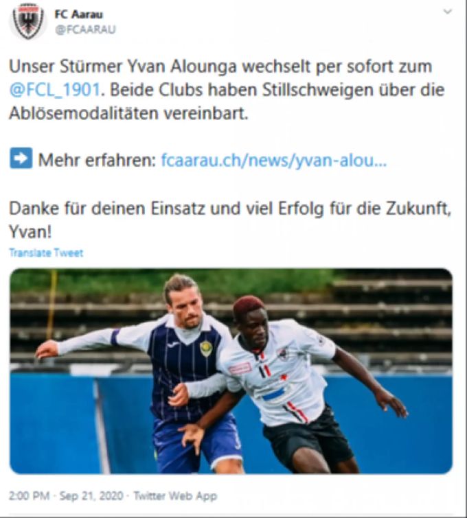 Der FC Luzern ist auf der Suche nach einem Males-Ersatz fündig geworden. FC Luzern