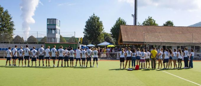 Der HC Olten am Saison-Kick-Off. HC Olten Landhockey