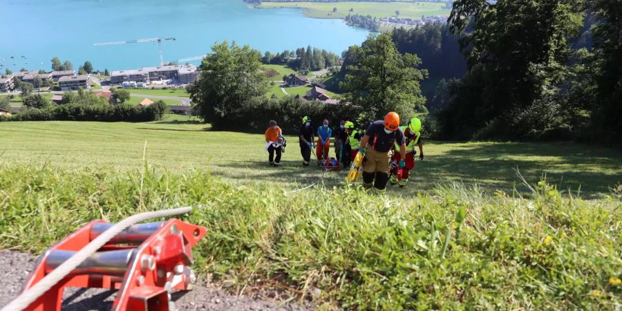 Oberägeri unfall