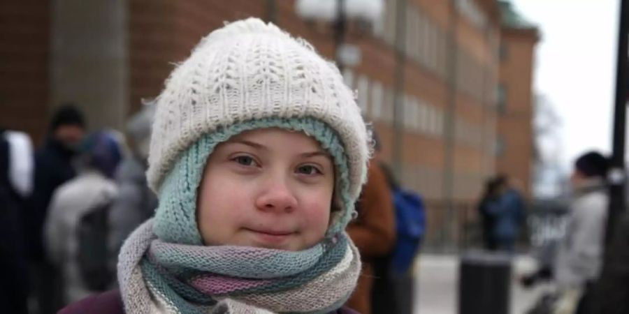 Die schwedische Klimaaktivistin Greta Thunberg ist 17 Jahre alt geworden. Foto: Steffen Trumpf/dpa