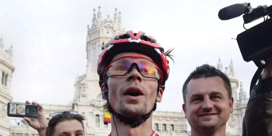 Primoz Roglic wird als einer von drei Captains von Jumbo-Visma am Start der Tour de France stehen