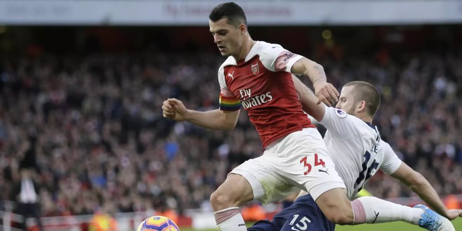 Arsenal Tottenham Granit Xhaka