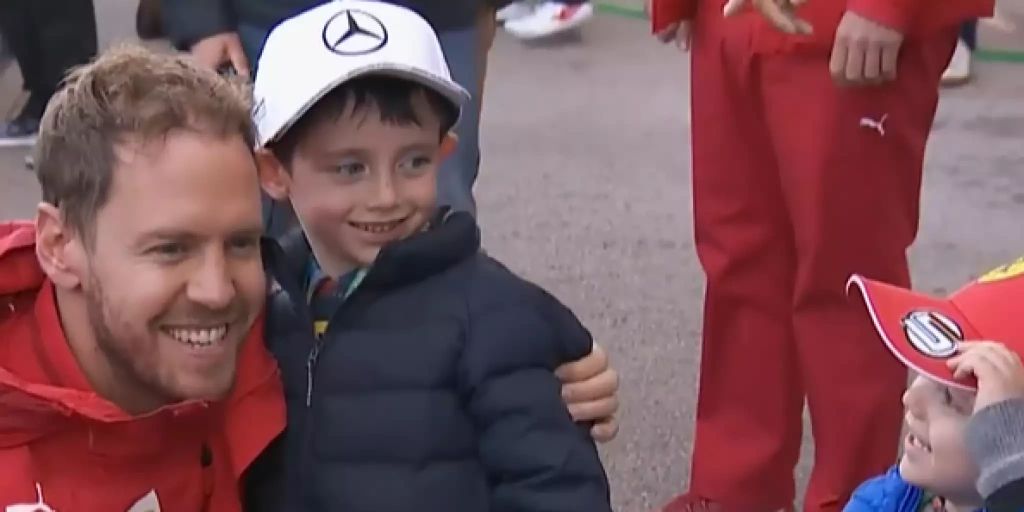 Mercedes: Sebastian Vettel wirft Mütze von kleinem Fan weg - Nau.ch