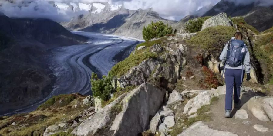 Wandern in der Natur war während dem Lockdown für viele der Ausweg aus der tristen Wohnung.