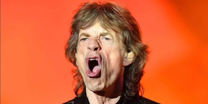 MickJagger von den Rolling Stones. Mick Jagger