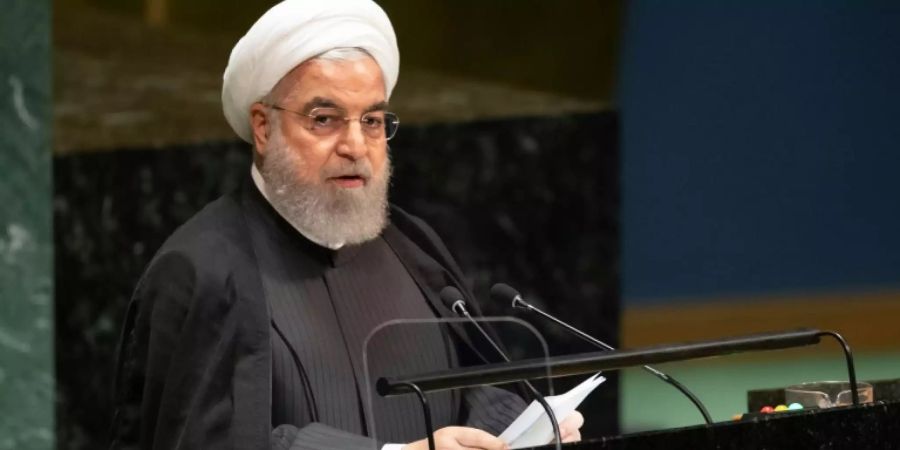 Irans Präsident Ruhani vor der UN-Vollversammlung