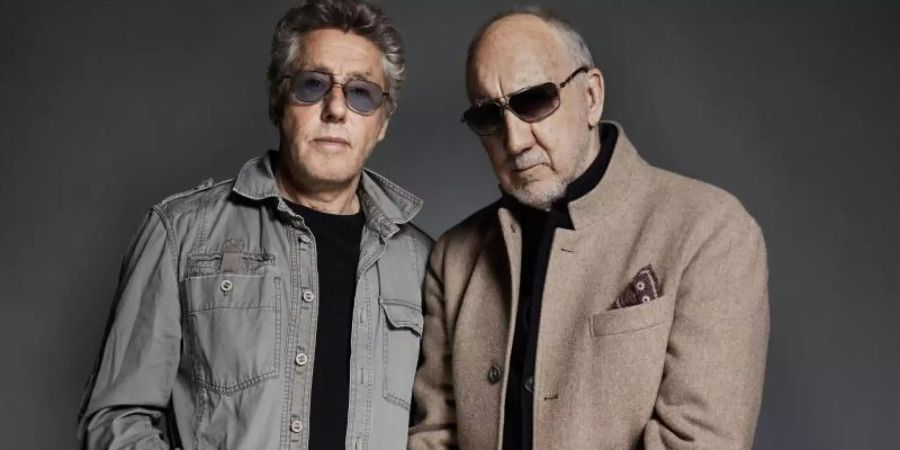 Sie haben es immer noch drauf: Roger Daltrey (l) und Pete Townshend. Foto: Universal Music/dpa