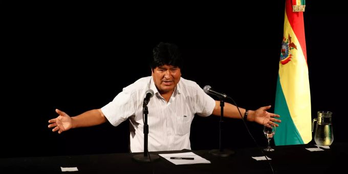 Die bolivianische Staatsanwaltschaft hat am 18.12.2019 einen Haftbefehl gegen Evo Morales erlassen. Bolivien Evo Morales