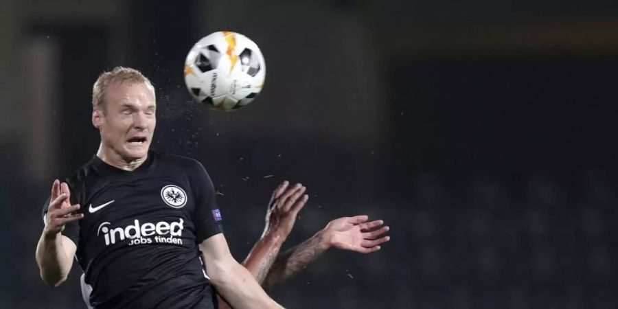 Sebastian Rode steht bei Eintracht Frankfurt unter Vertrag. Foto: Luis Vieira/AP/dpa