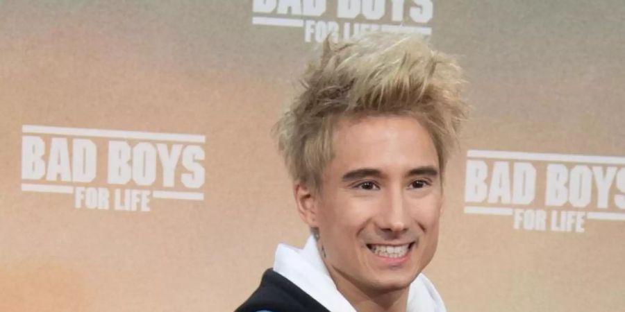 Julien Bam bei der Deutschlandpremiere von "Bad Boys For Life". Foto: Jörg Carstensen/dpa
