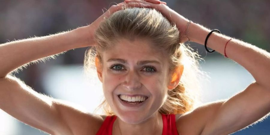Zählt bei der WM zu den Topfavoritinnen über 1500 und 5000 Meter: Konstanze Klosterhalfen. Foto: Sven Hoppe