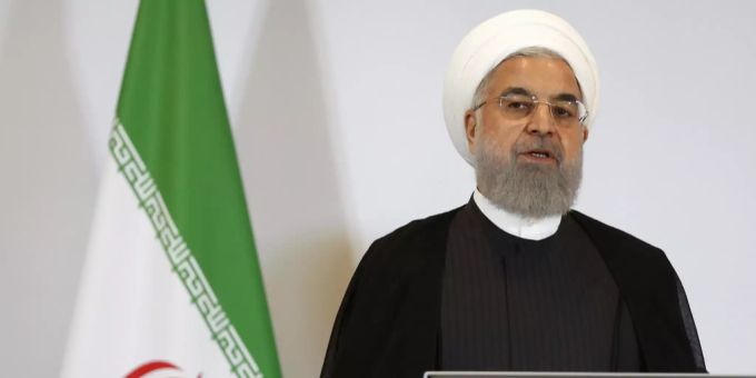 Irans Präsident Hassan Ruhani. Hassan Ruhani