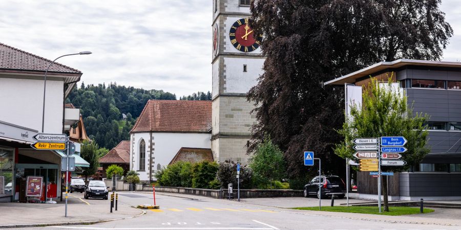 Die Gemeinde Sumiswald im Emmental.