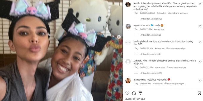 Kim Kardashian mit Tochter North West in Japan. kim kardashian