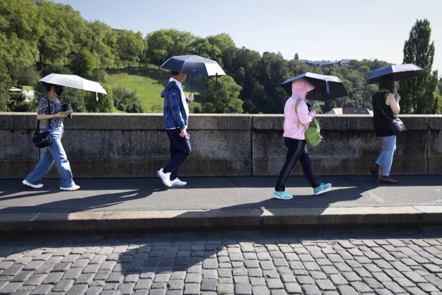 Auch in der Schweiz ist es derzeit richtig heiss.