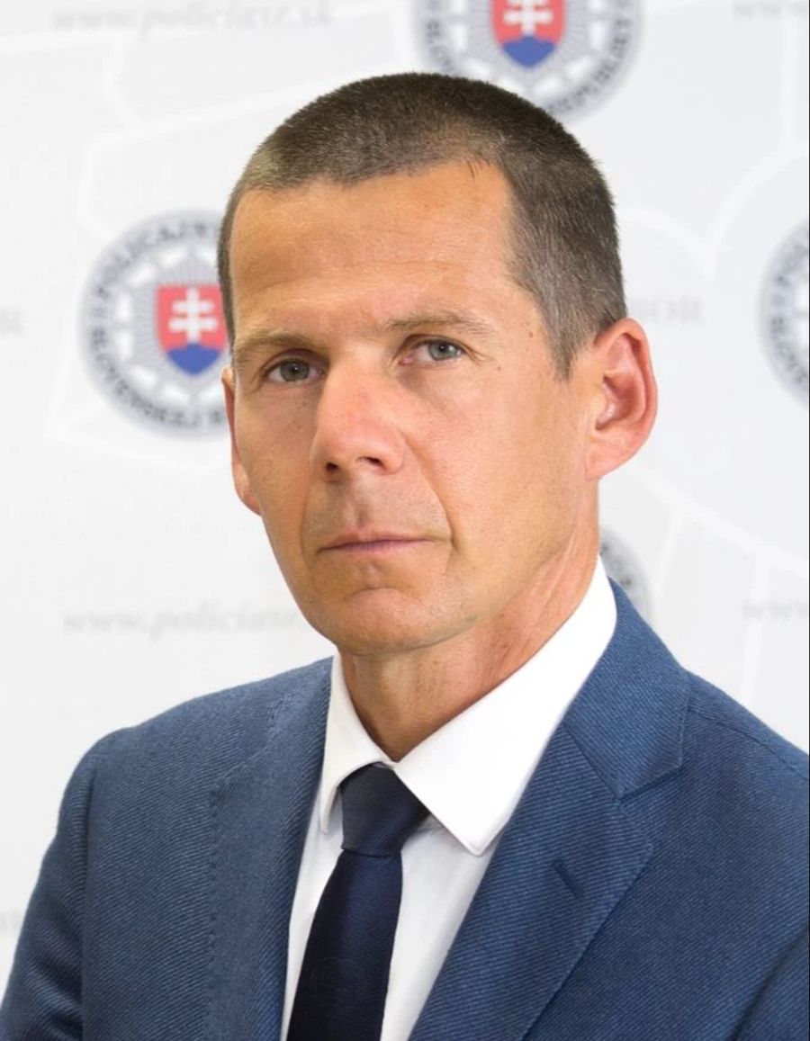 Polizeipräsident Stefan Hamran Slowakei