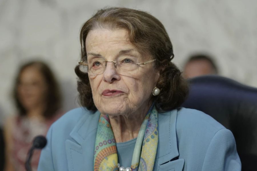 Mit 89-Jahren ist Dianne Feinstein noch aktiv im US-Senat tätig.