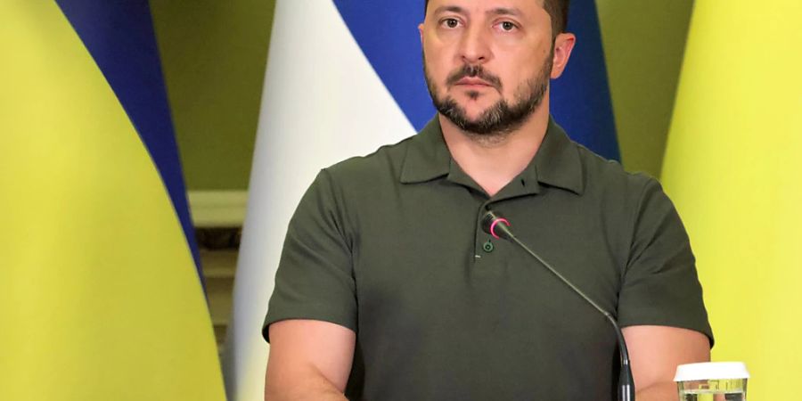 Wolodymyr Selenskyj: «Im grossen Krieg gibt es keine kleinen Dinge.» Foto: Ukrinform/dpa